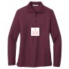 Women's Silk Touch Long Sleeve Polo Thumbnail