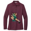 Women's Silk Touch Long Sleeve Polo Thumbnail