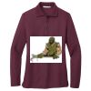 Women's Silk Touch Long Sleeve Polo Thumbnail