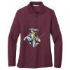 Women's Silk Touch Long Sleeve Polo Thumbnail