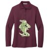 Women's Silk Touch Long Sleeve Polo Thumbnail