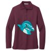 Women's Silk Touch Long Sleeve Polo Thumbnail