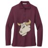 Women's Silk Touch Long Sleeve Polo Thumbnail