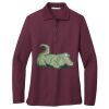 Women's Silk Touch Long Sleeve Polo Thumbnail