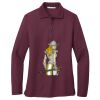 Women's Silk Touch Long Sleeve Polo Thumbnail